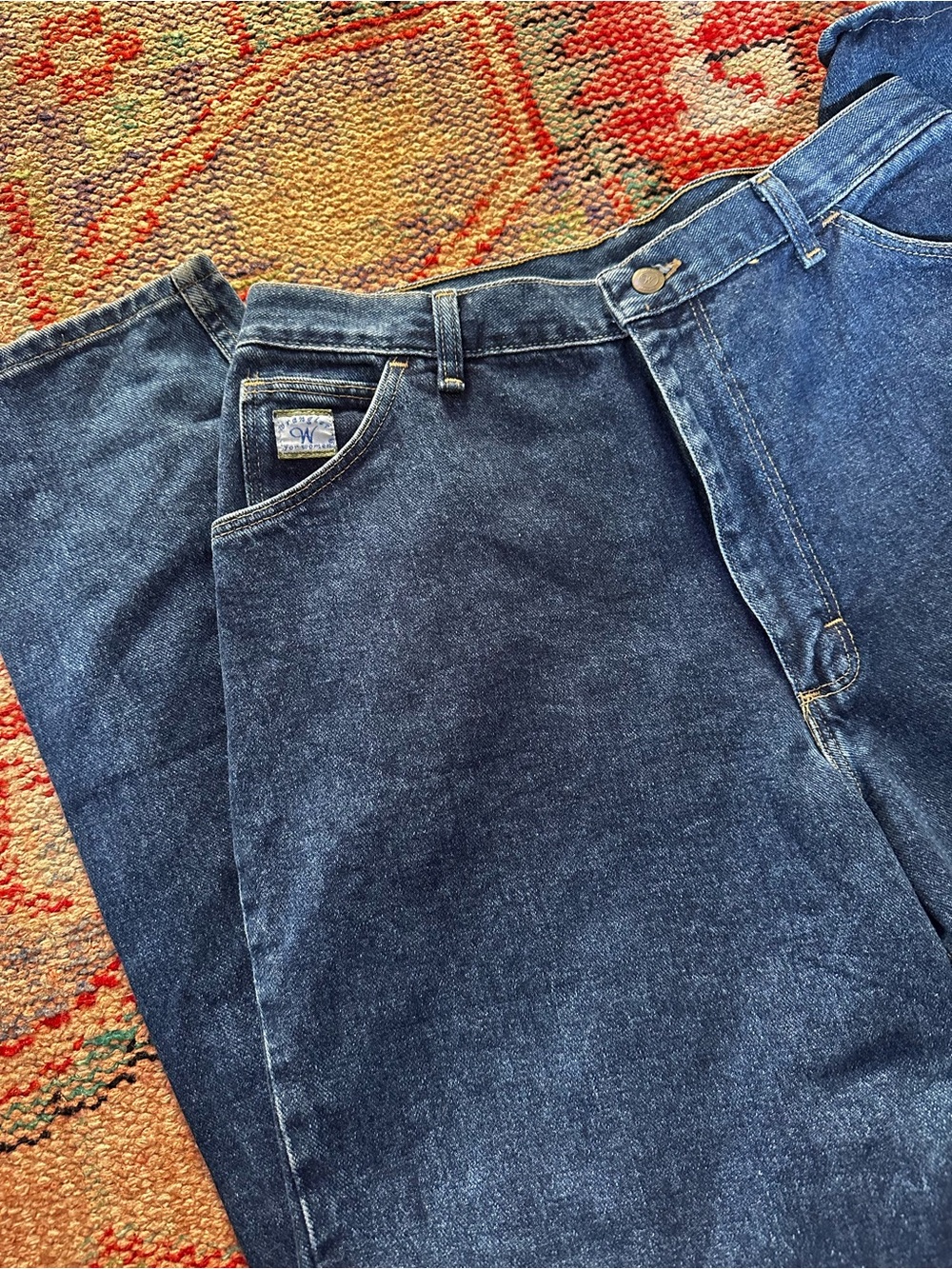Women’s Dark Blue Denim Jeans - Classic Straight Fit